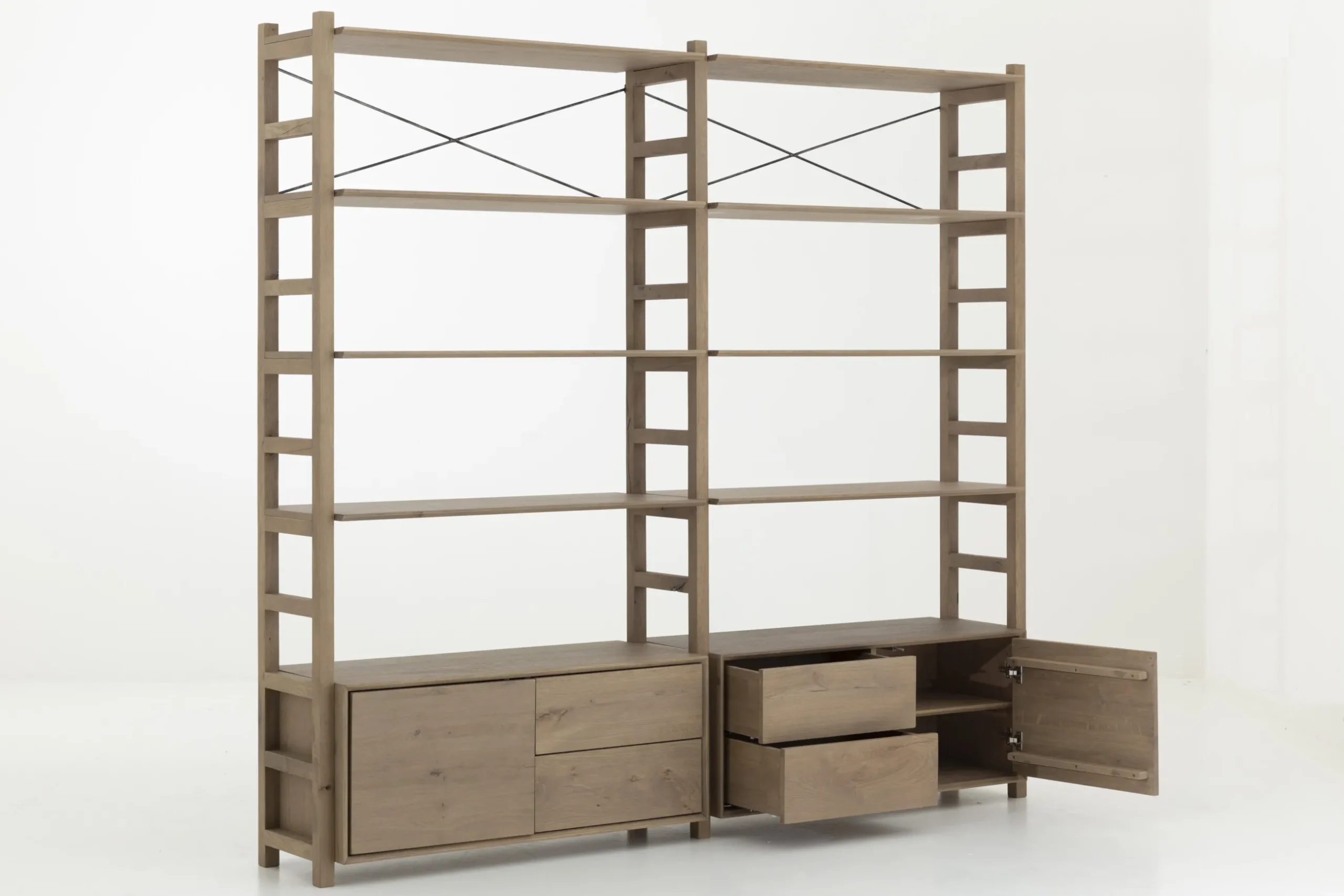 Aber, Rack, Weathered Oak, L