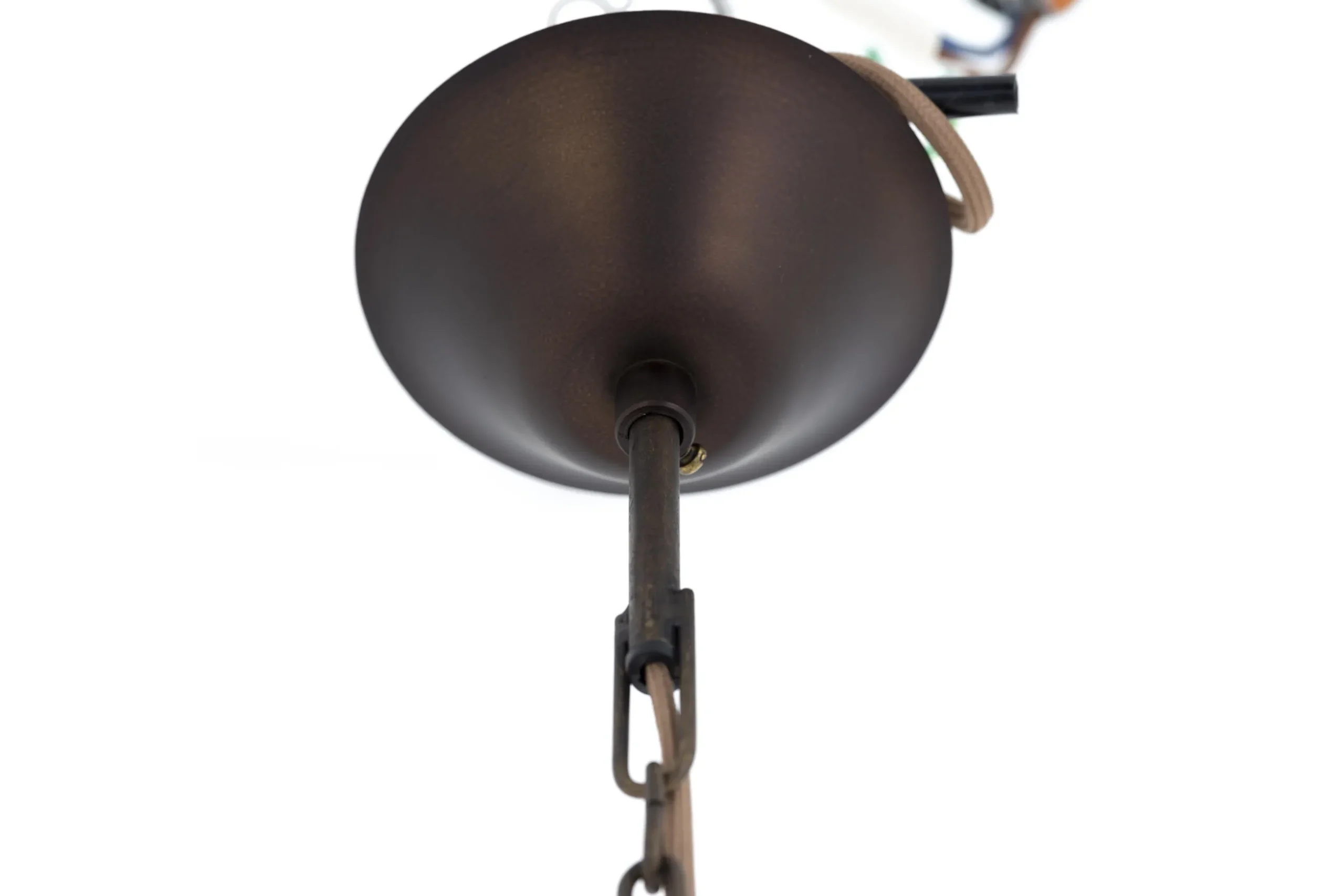 Aimee, Pendant Lamp, Raffia And Iron, L