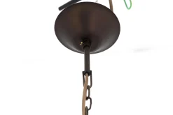 Aimee, Pendant Lamp, Raffia And Iron, S