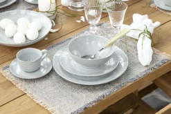Alanah, Bowl, Ceramic, Grey