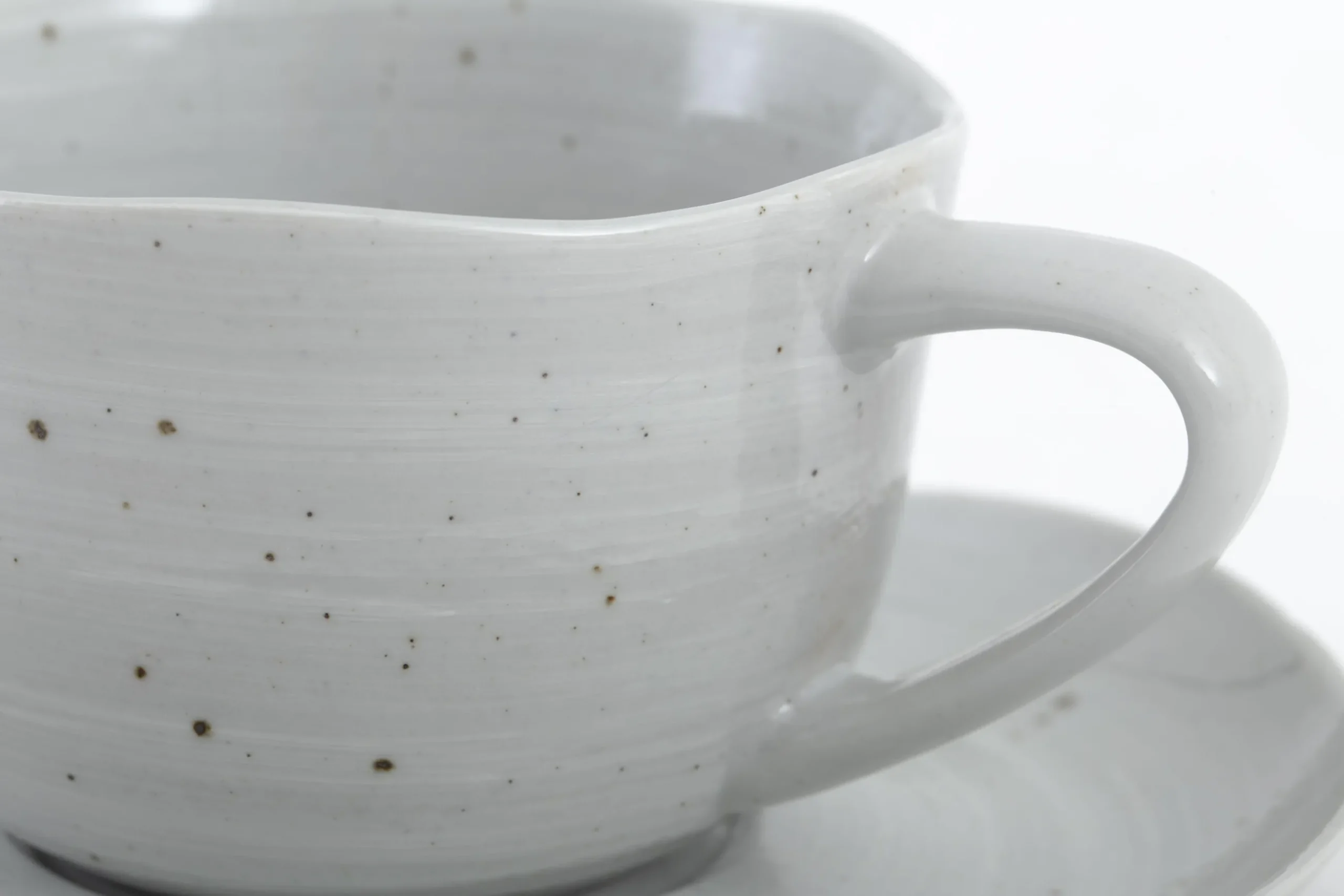 Alanah, Cup And Saucer, Ceramic, Grey, 150Ml