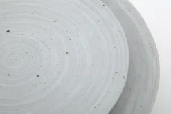 Alanah, Plate, Ceramic, Grey, 21,5Cm