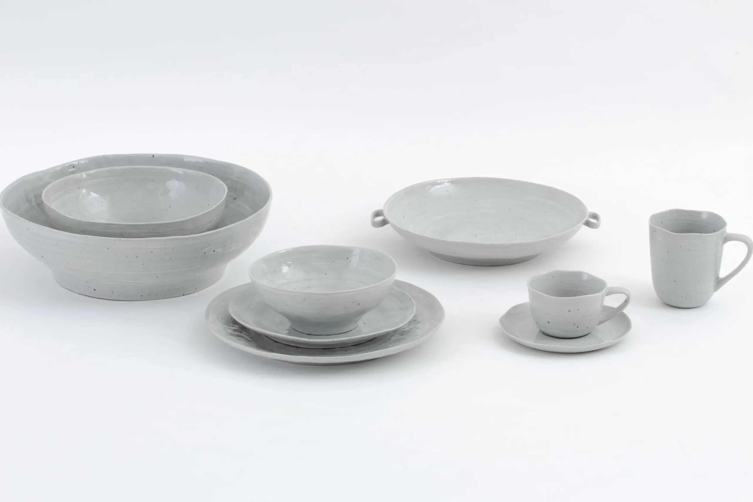 Alanah, Plate, Ceramic, Grey, 27Cm