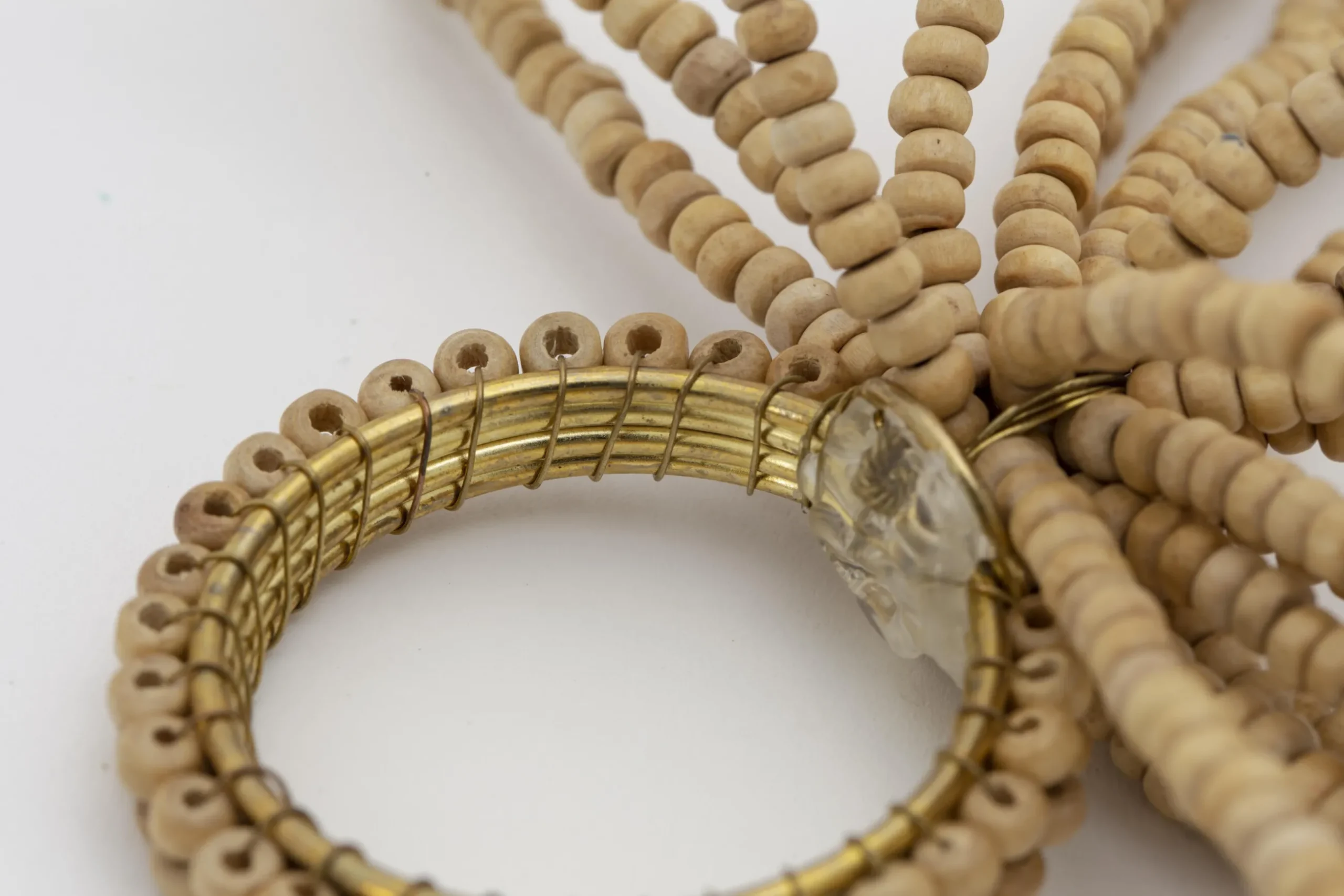 Andrik, Napkin Ring, Beads