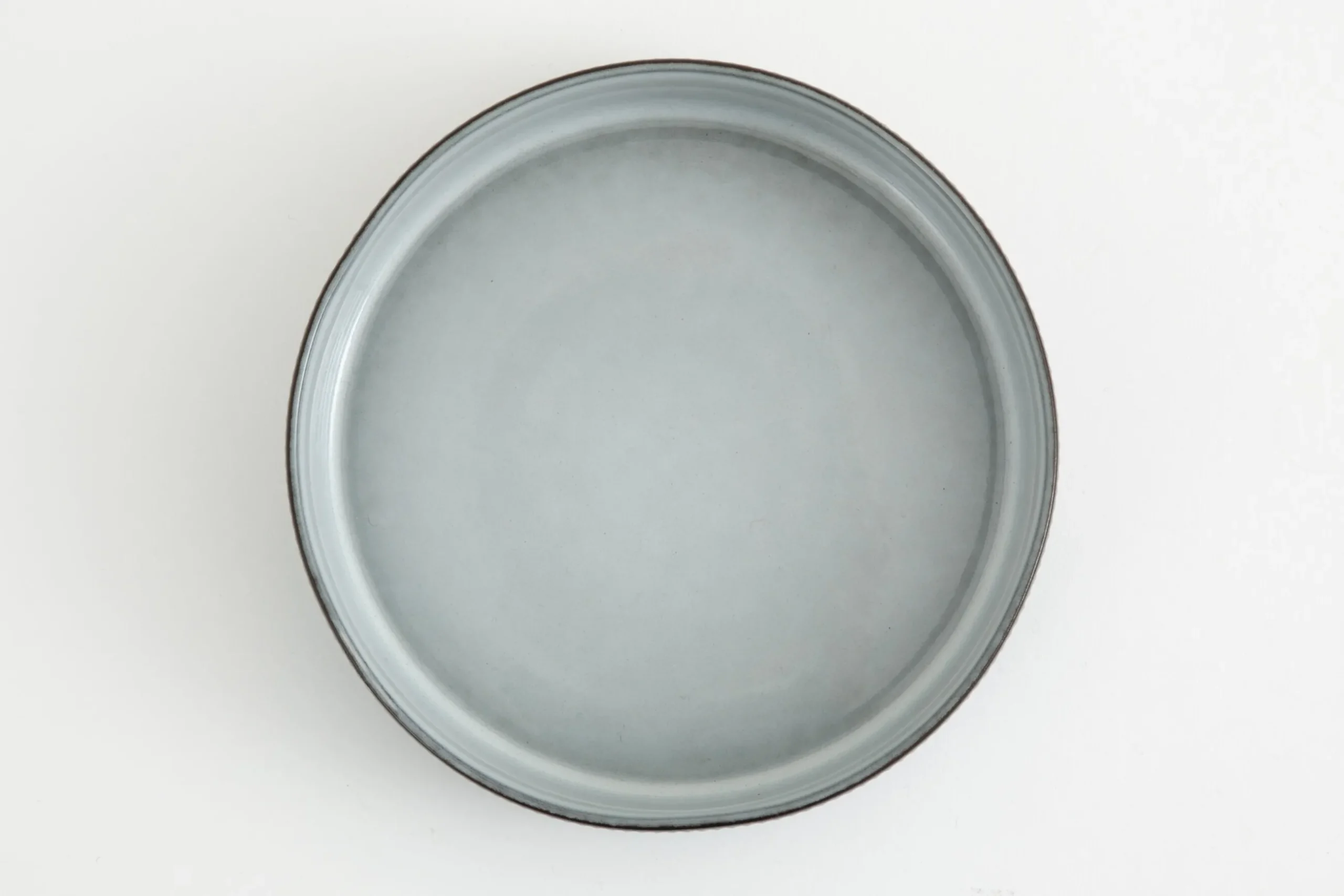 Architecto, Pasta Plate, Ceramic, Grey