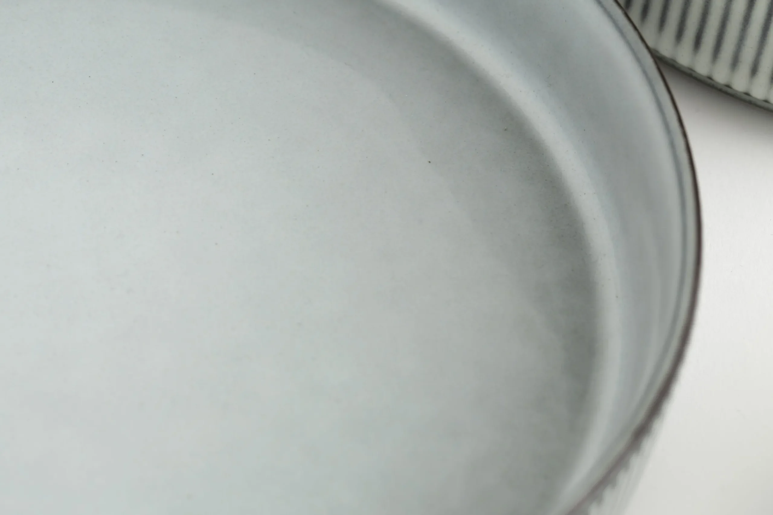 Architecto, Pasta Plate, Ceramic, Grey