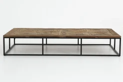 Archy, Coffee Table, Rectangular, Wood And Metal