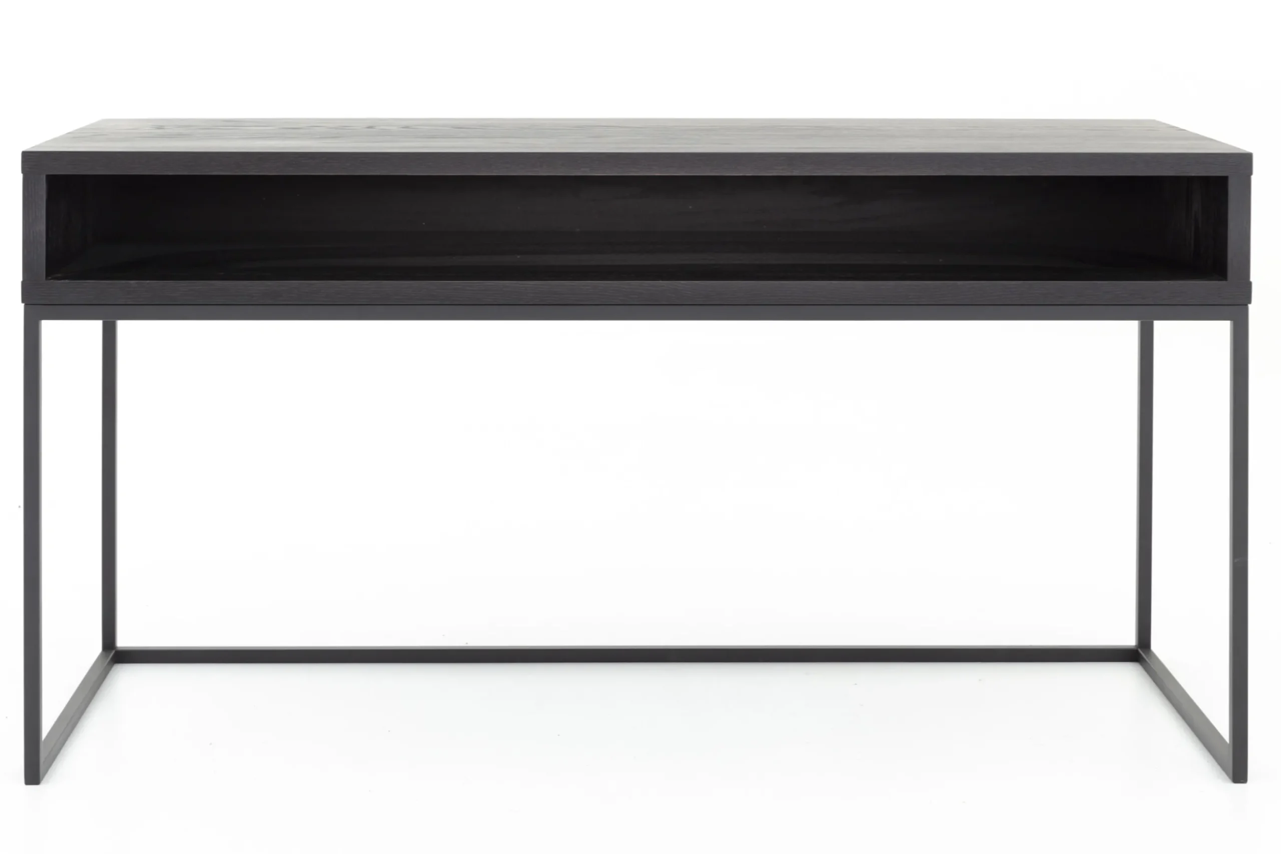 Armand, Desk, Black Oak And Metal