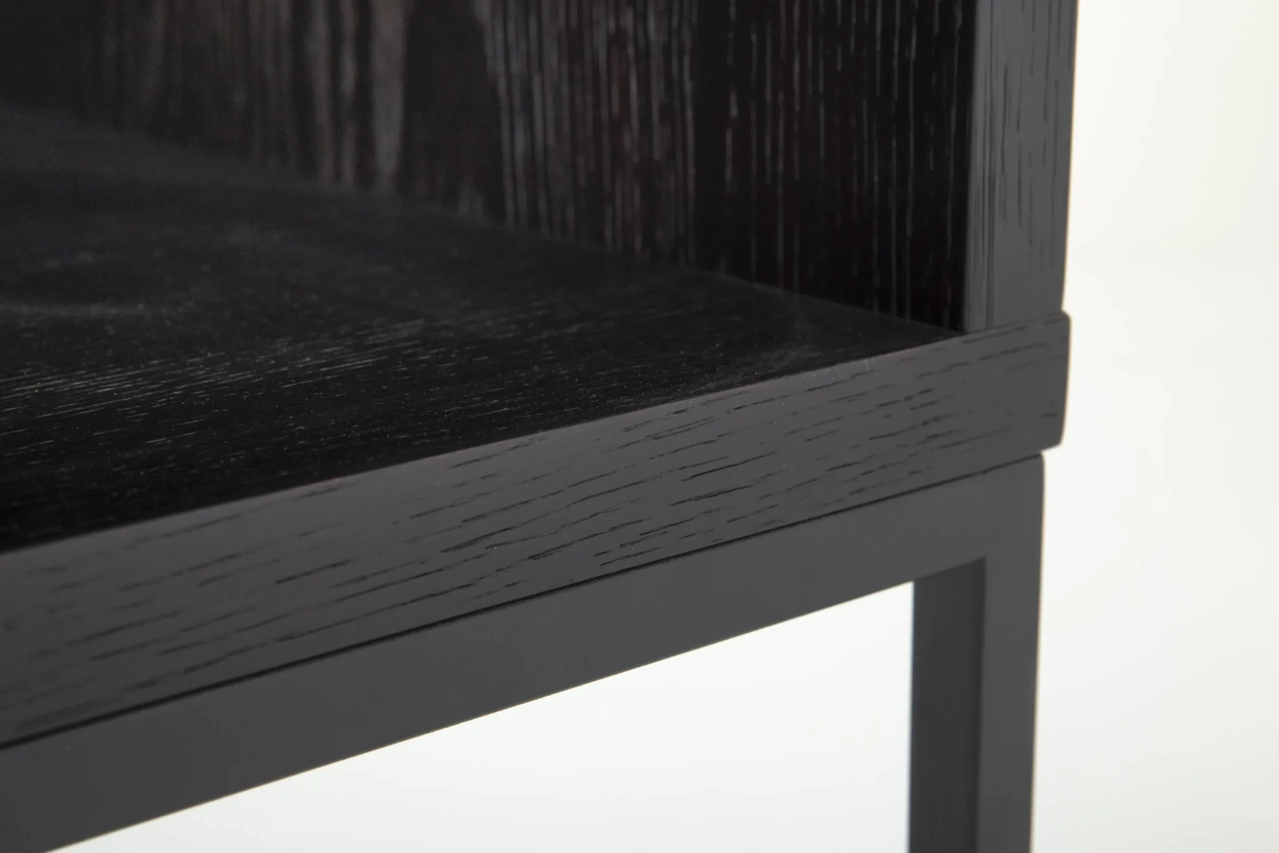 Armand, Desk, Black Oak And Metal