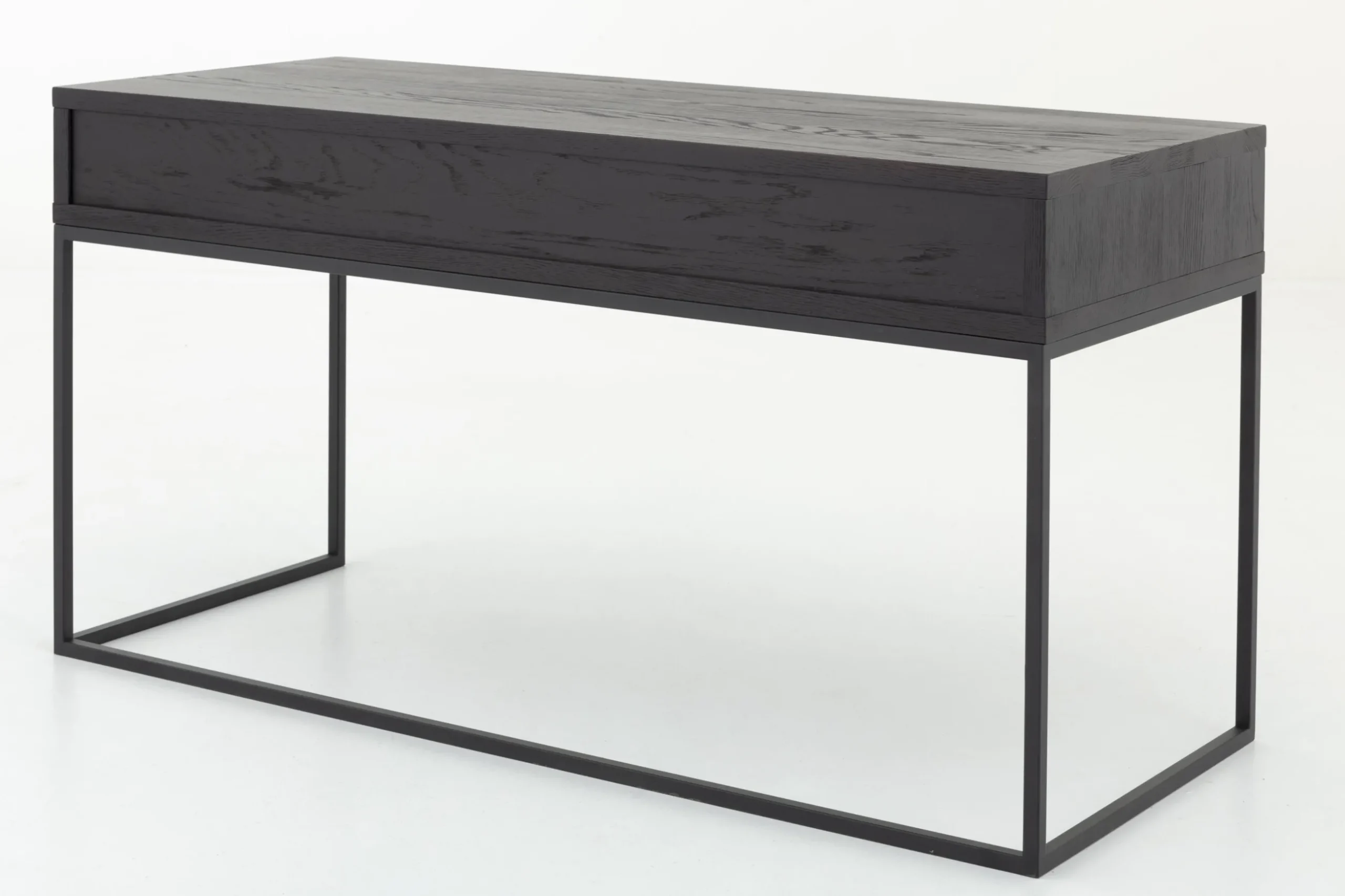 Armand, Desk, Black Oak And Metal