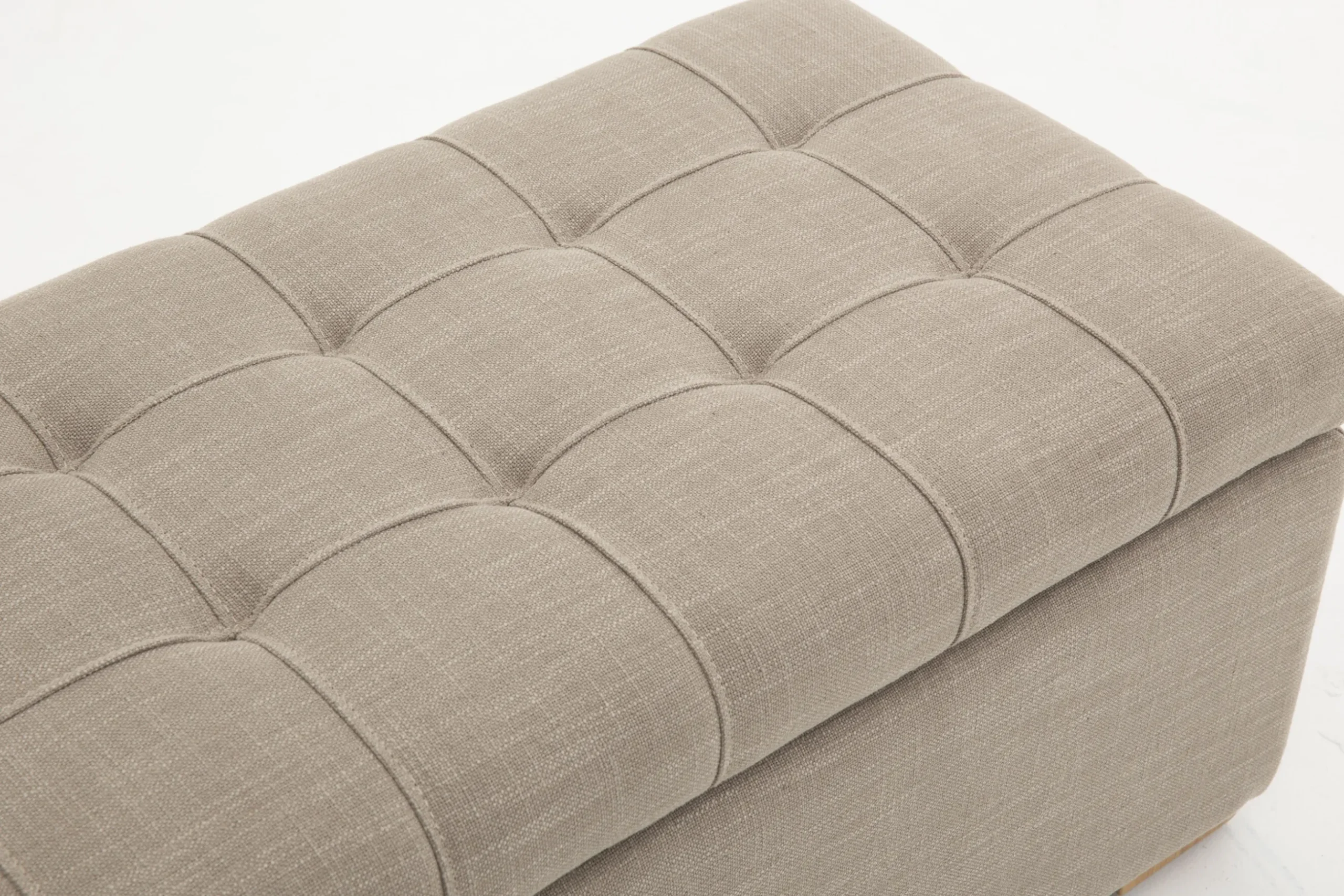 Aubiz, Pouf, Fabric, With Lid