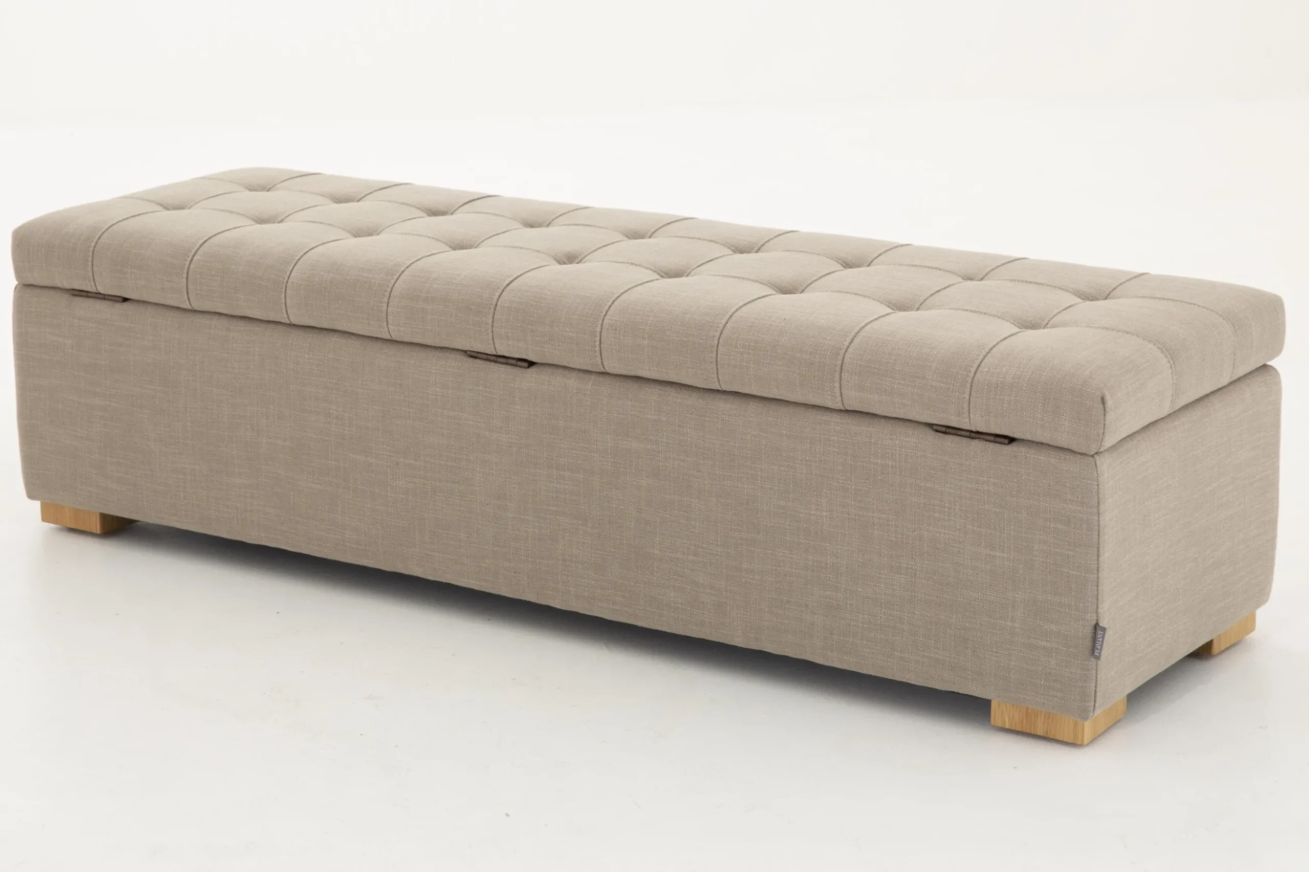 Aubiz, Pouf, Fabric, With Lid