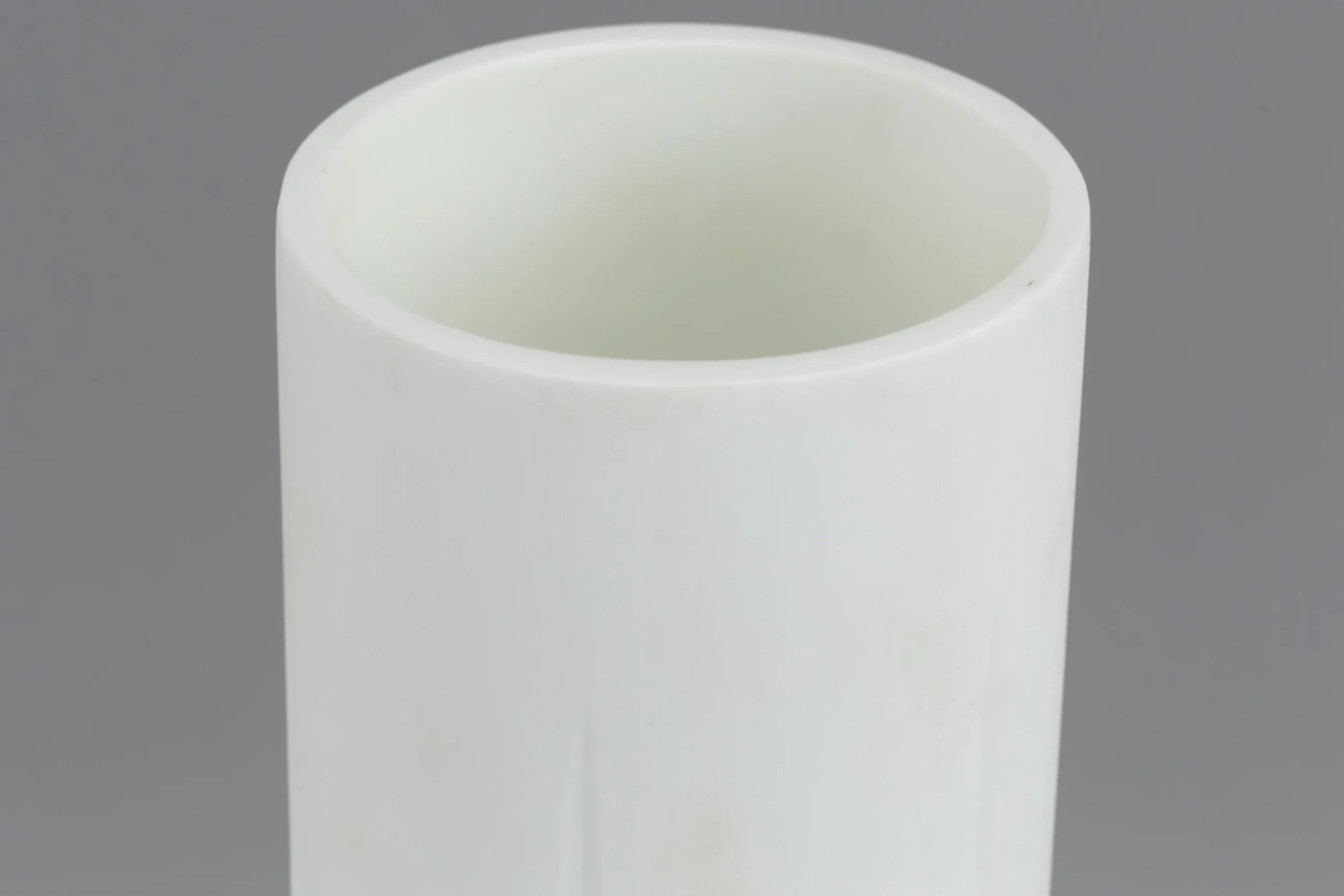 Ayla, Vase, Glass, White, O10,5X44H