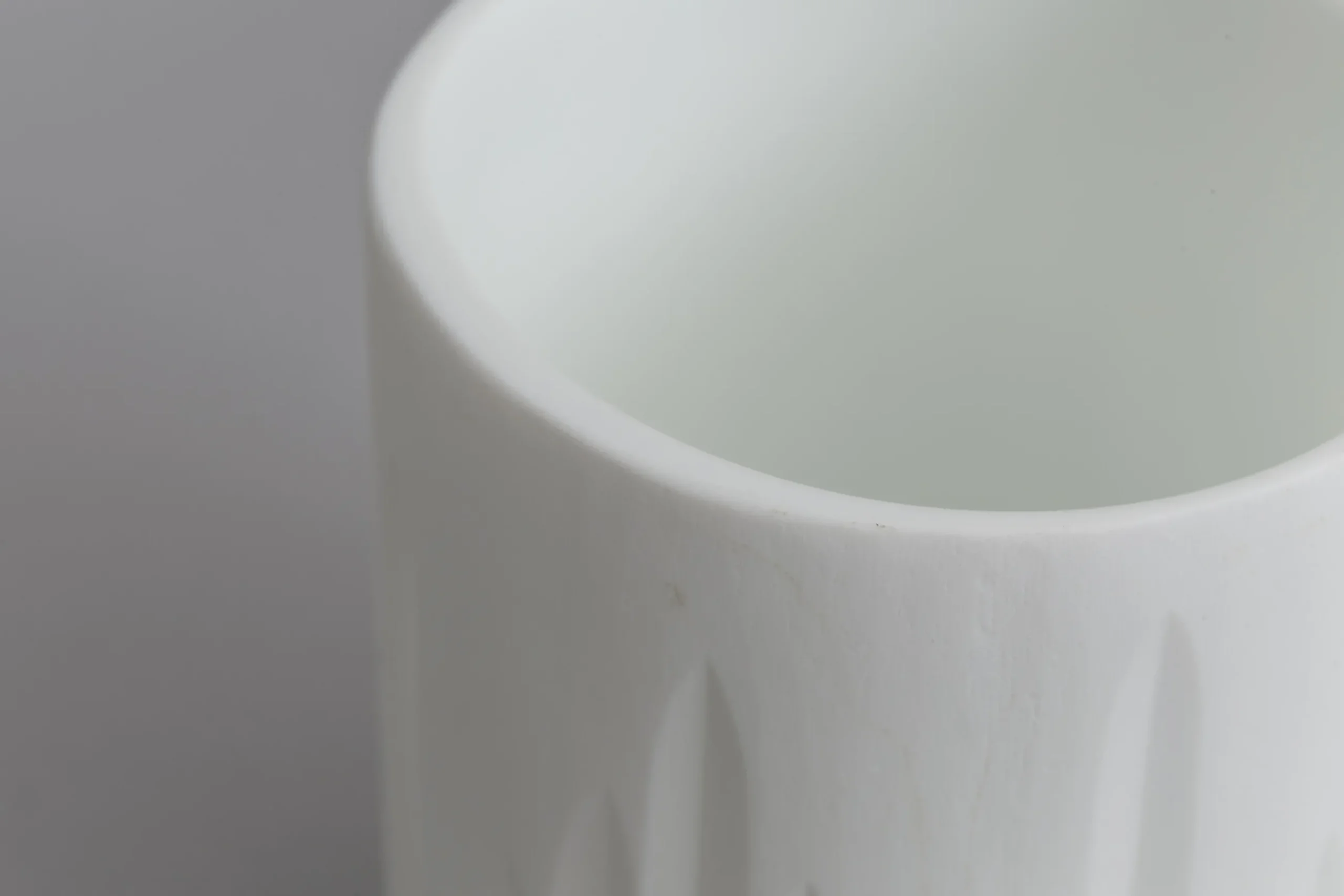 Ayla, Vase, Glass, White, O8X9,5H