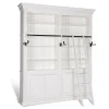Balmore, Bookcase, White, 2 Parts, With Ladder