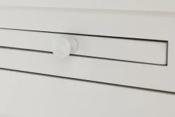 Balmore, Bookcase, White, 2 Parts, With Ladder