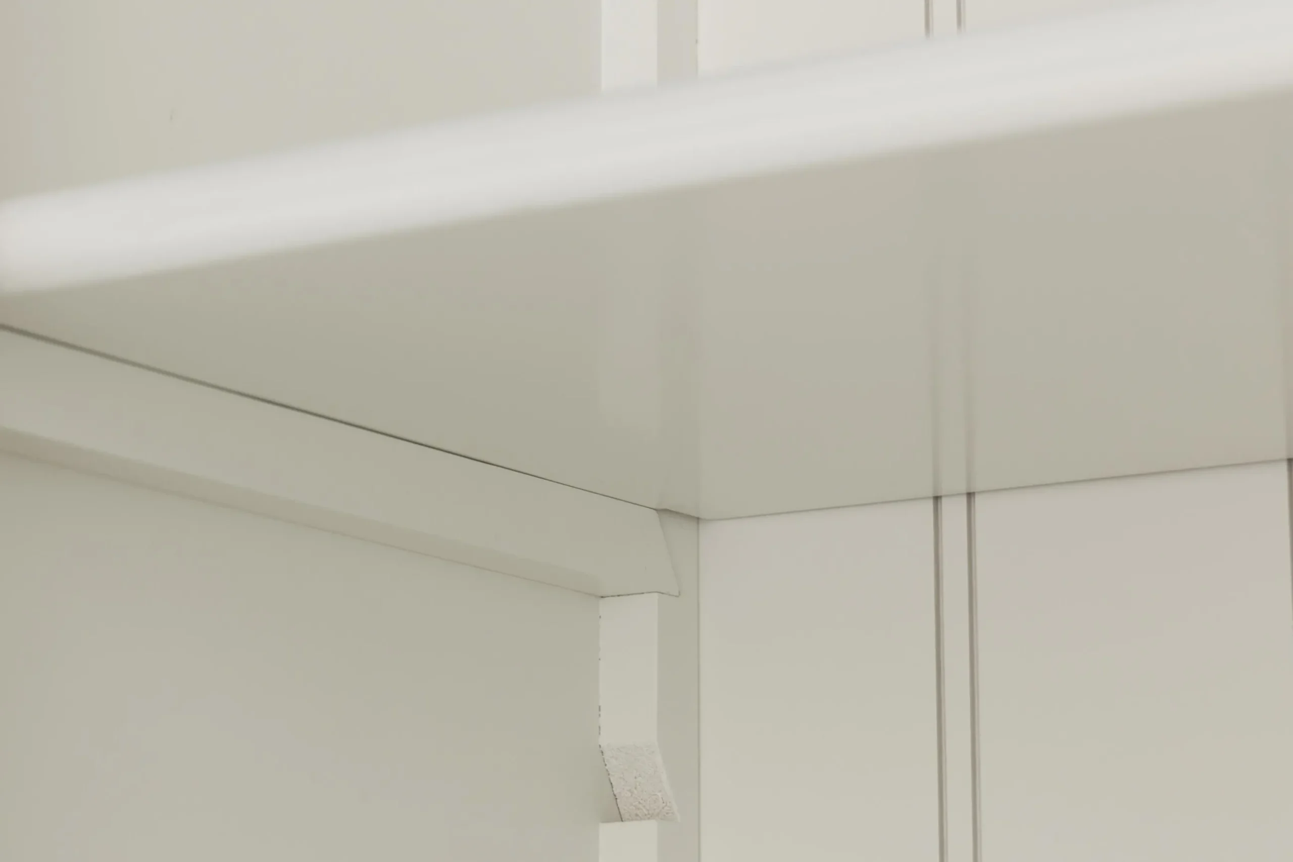 Balmore, Bookcase, White, 2 Parts, With Ladder