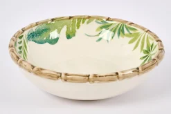 Banbua, Bowl, Green, Leaves