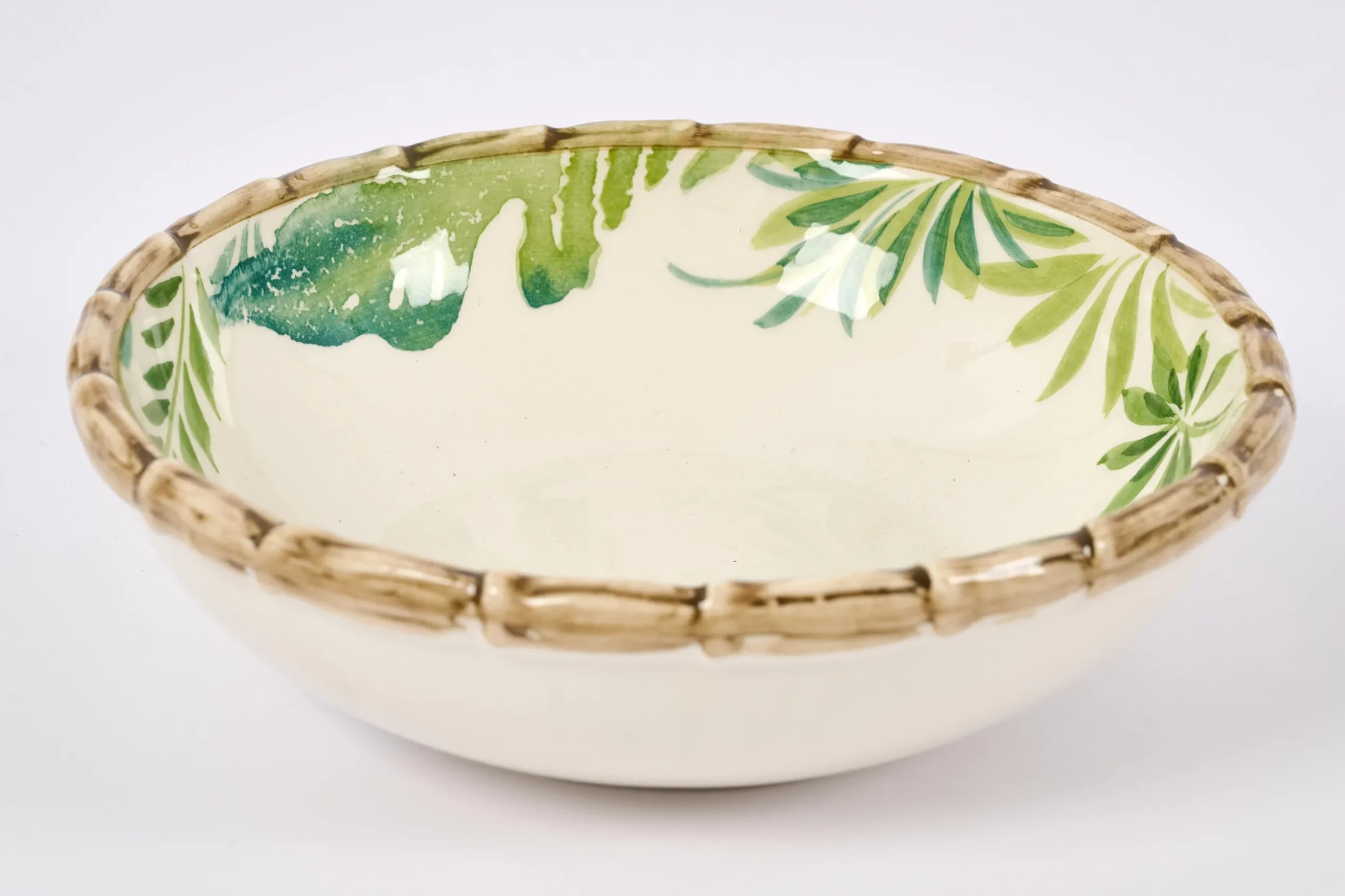 Banbua, Bowl, Green, Leaves