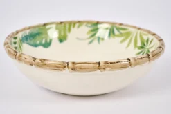 Banbua, Bowl, Green, Leaves
