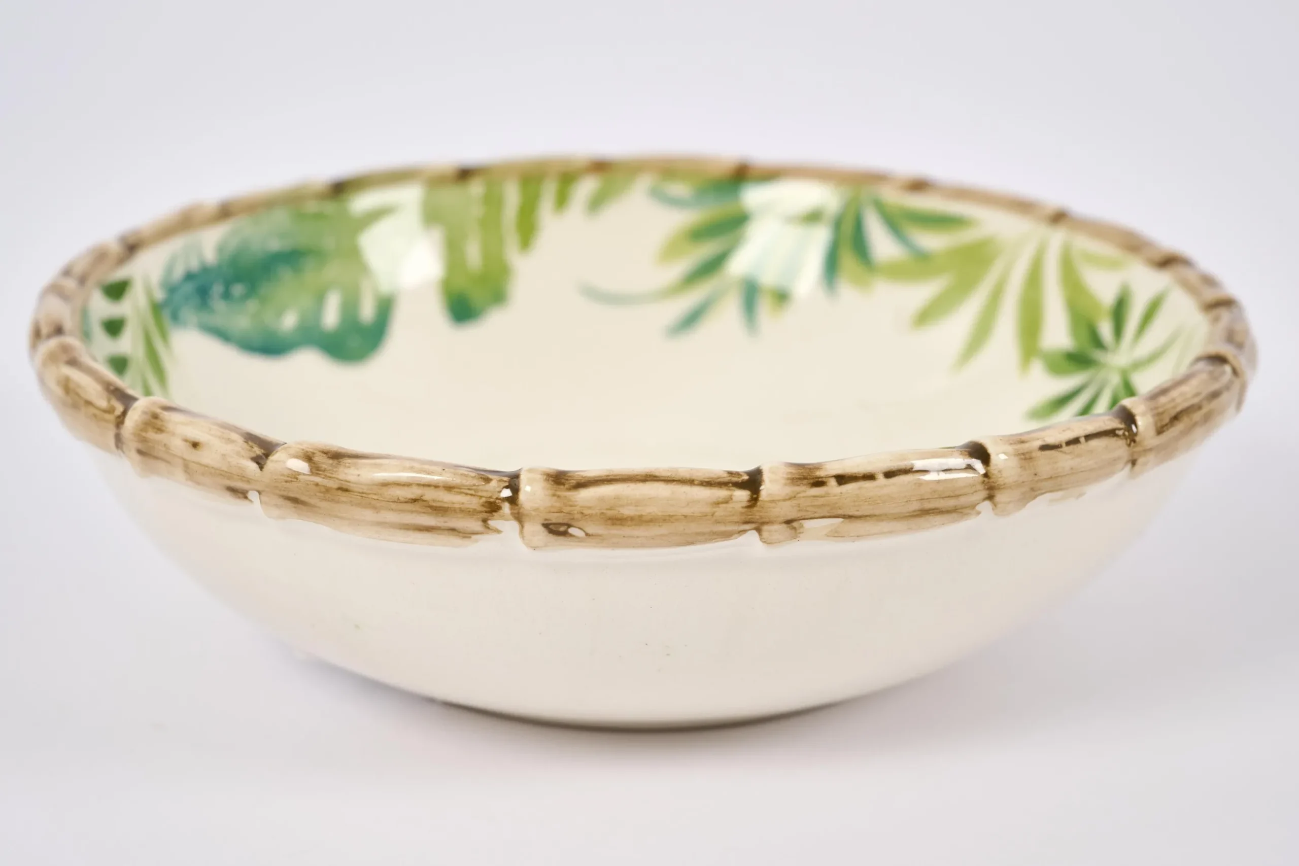 Banbua, Bowl, Green, Leaves