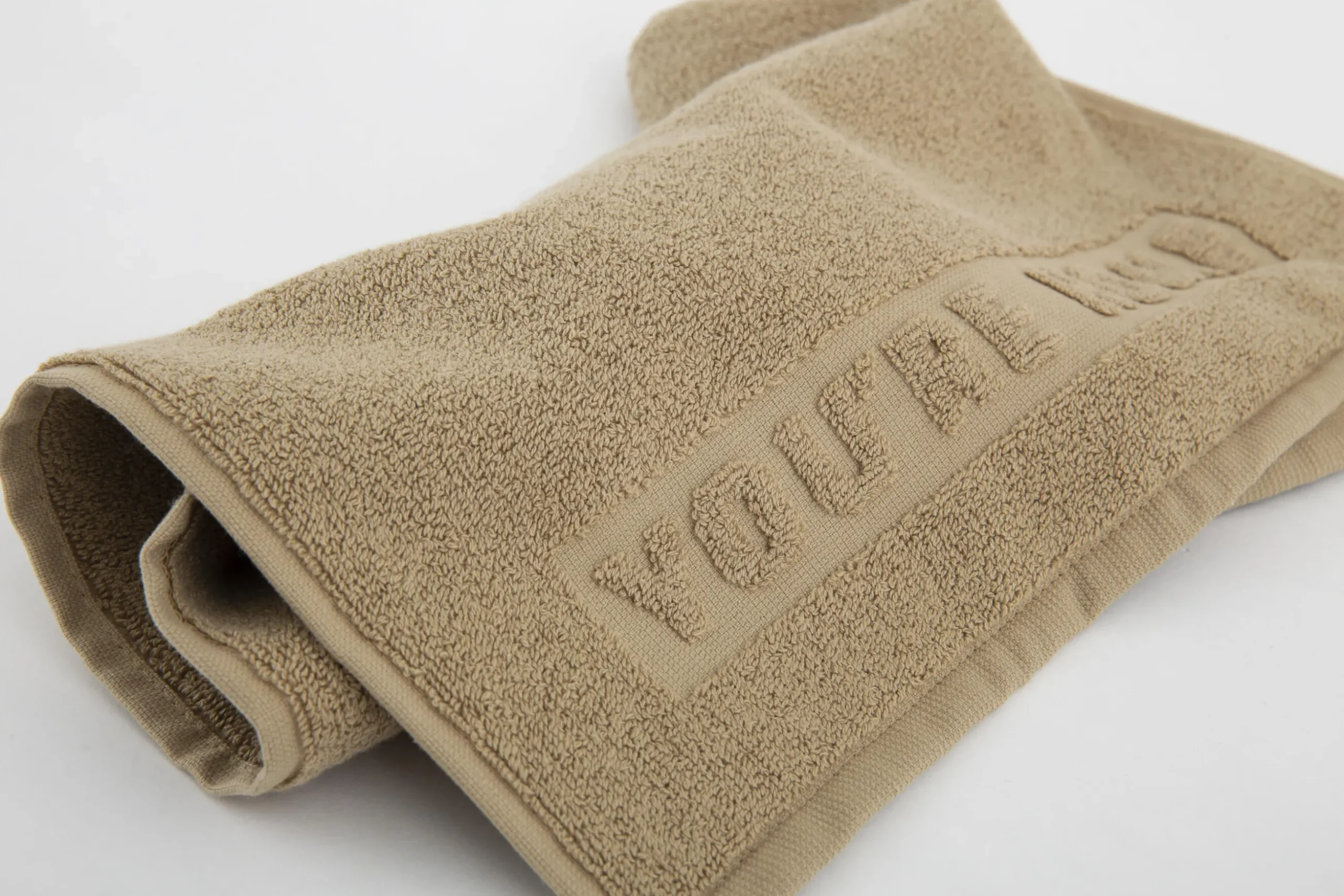 Baobao, Bath Towel, Flax, 100X180 Cm