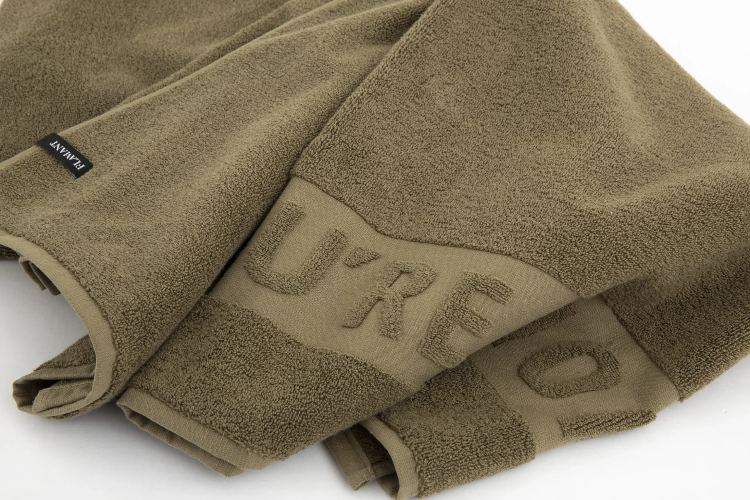 Baobao, Bath Towel, Khaki, 100X180 Cm