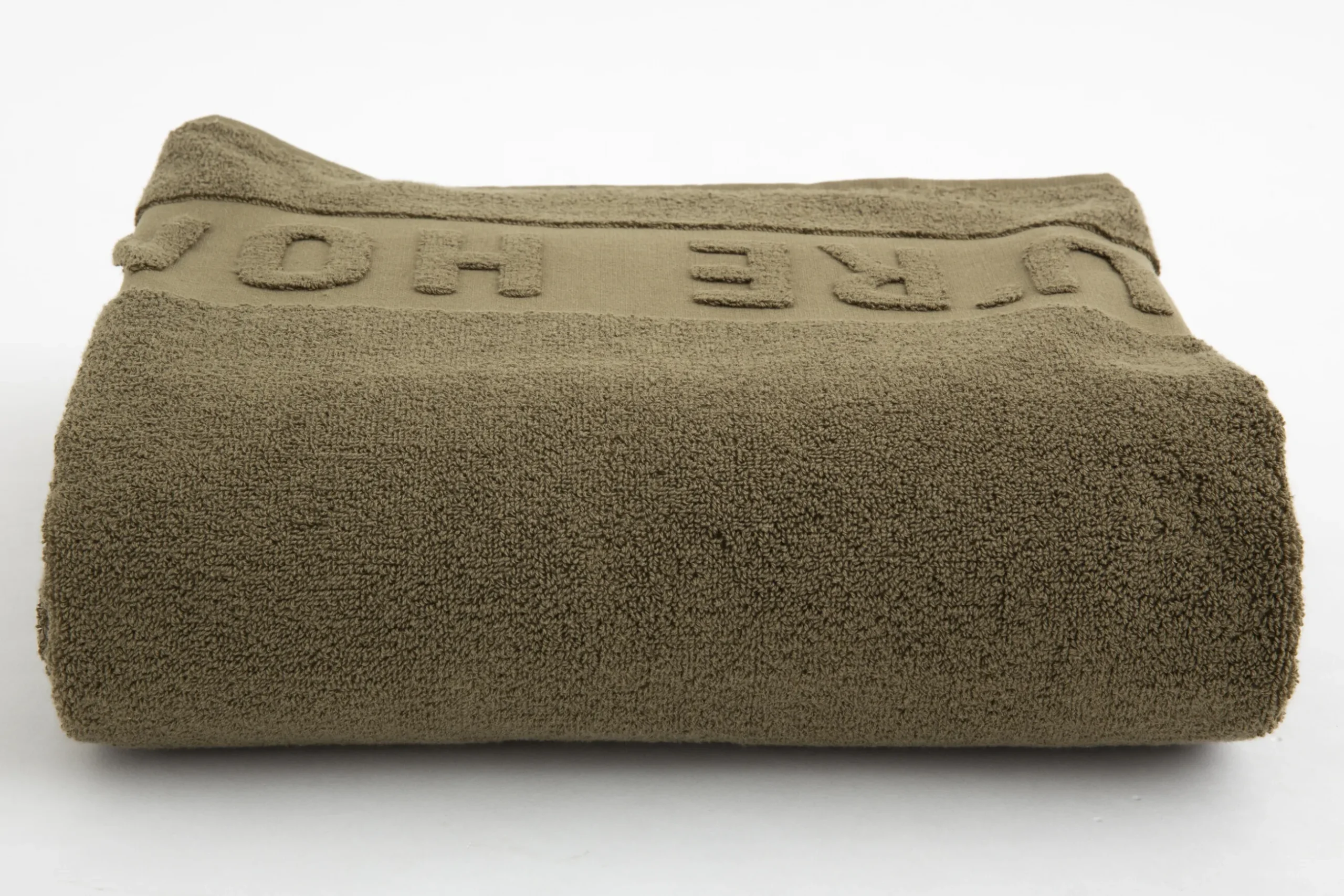 Baobao, Bath Towel, Khaki, 100X180 Cm
