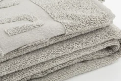 Baobao, Bath Towel, Light Grey, 100X180 Cm