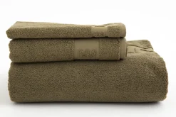 Baobao, Hand Towel, Khaki, 50X100 Cm