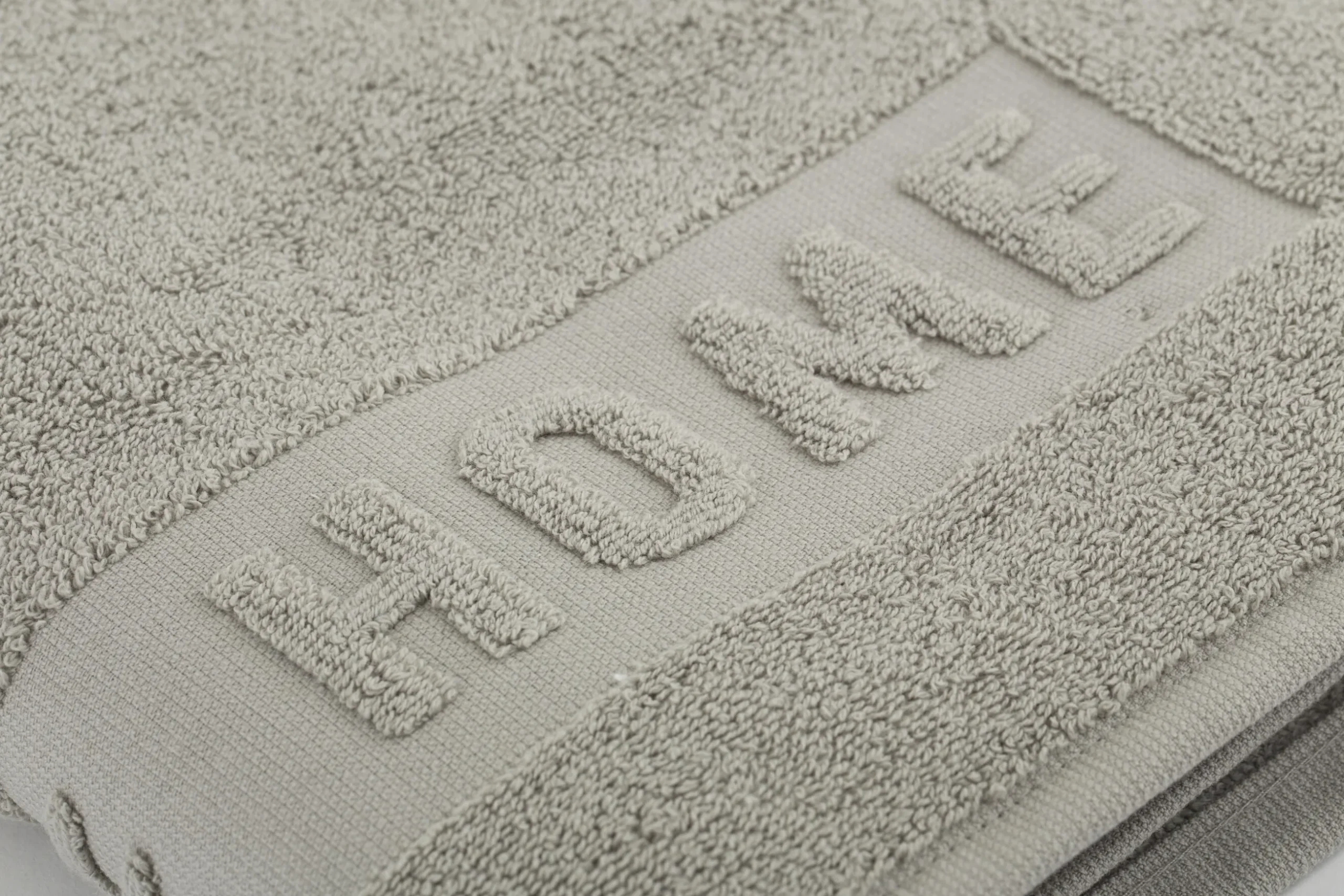 Baobao, Hand Towel, Light Grey, 50X100 Cm