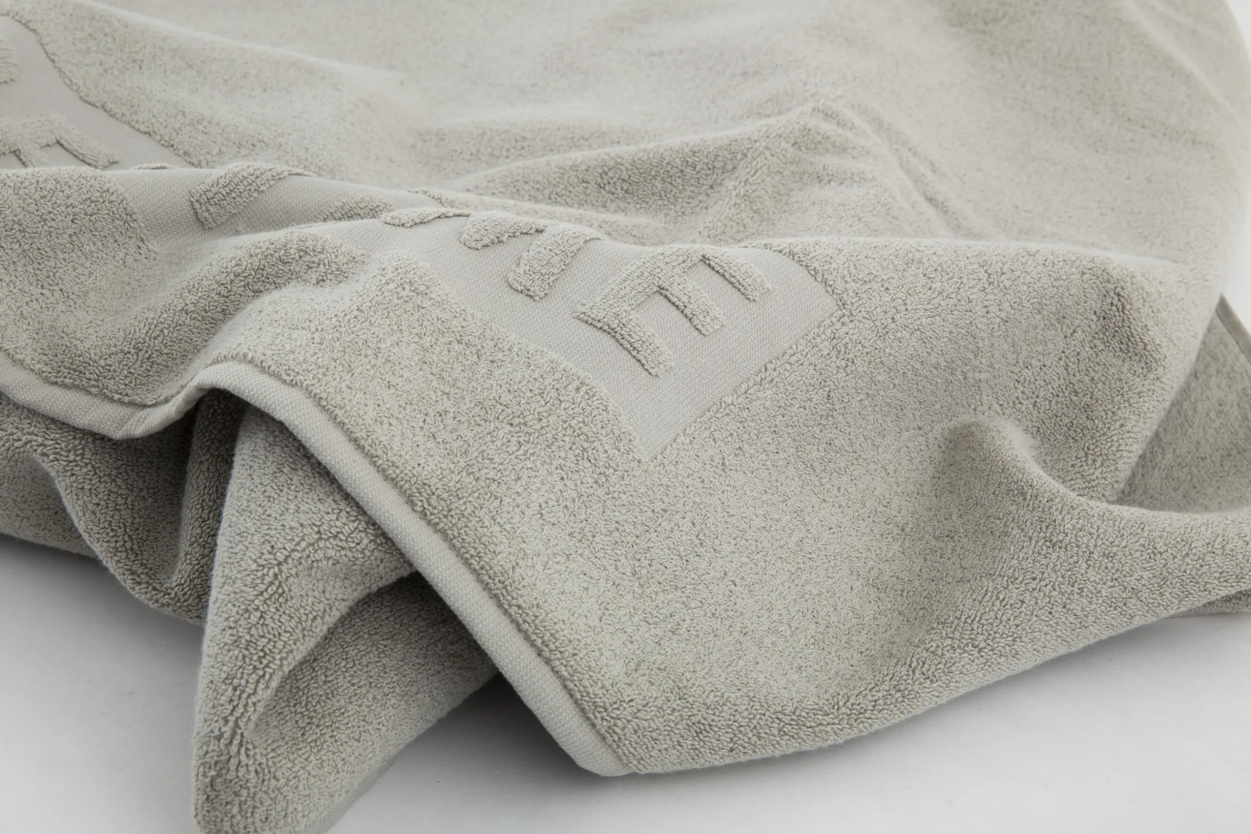 Baobao, Hand Towel, Light Grey, 50X100 Cm