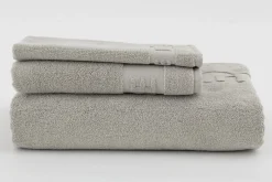 Baobao, Hand Towel, Light Grey, 50X100 Cm