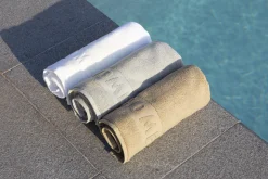 Baobao, Hand Towel, Light Grey, 50X100 Cm