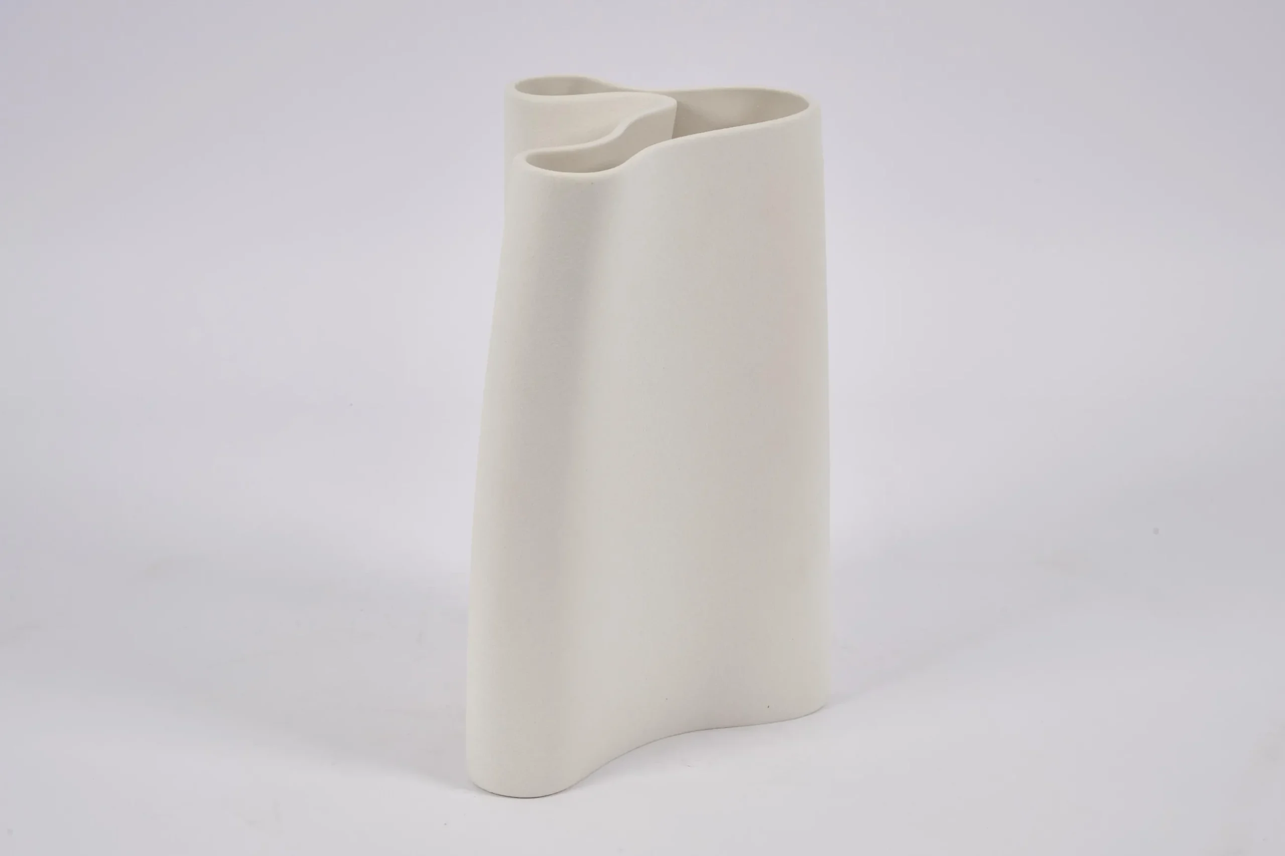 Barrie, Vase, Ceramic, Latte, L