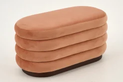 Beatrice, Pouf, Oval, Pink