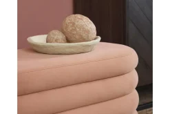 Beatrice, Pouf, Oval, Pink