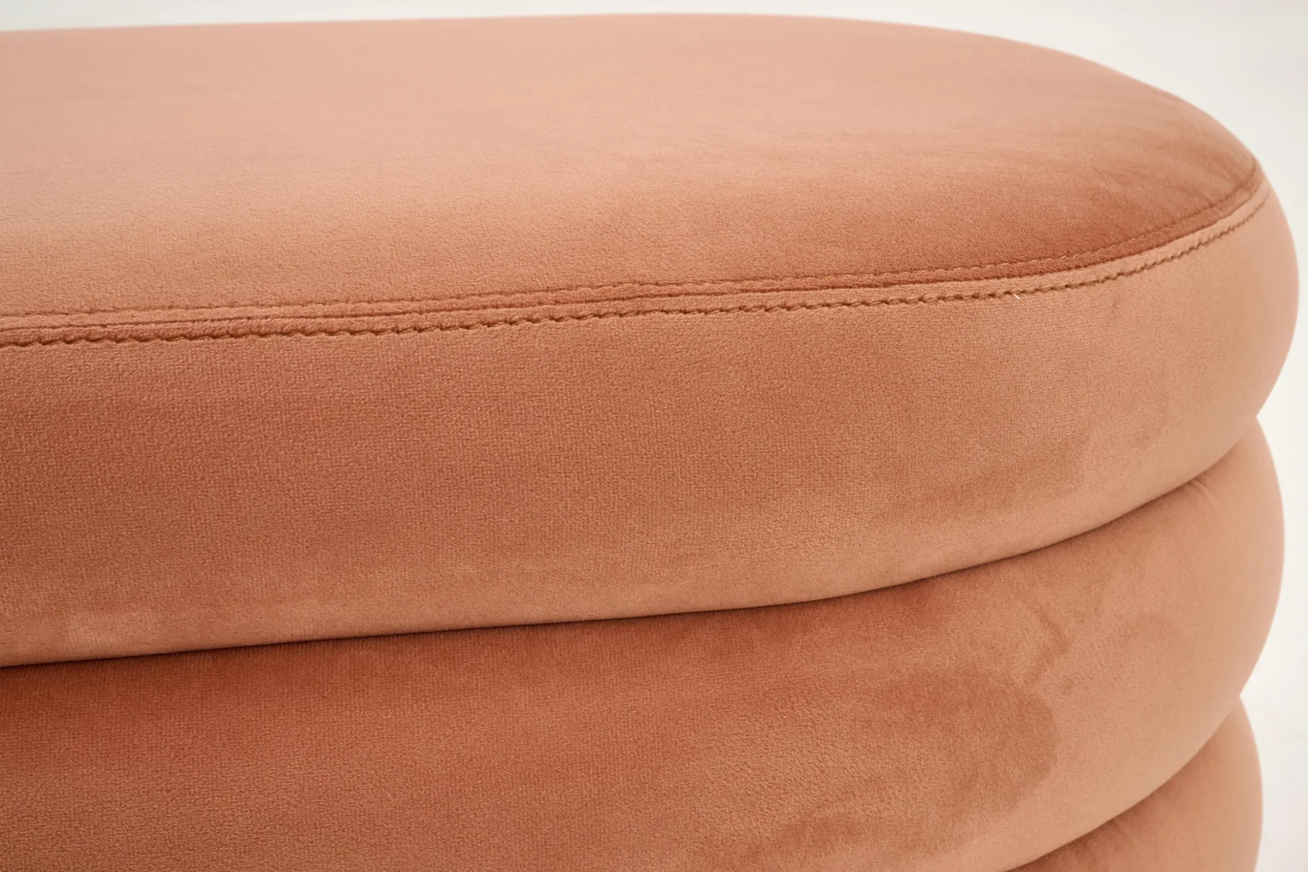 Beatrice, Pouf, Oval, Pink