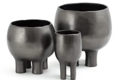 Becker, Bowl, Metal, Black, L