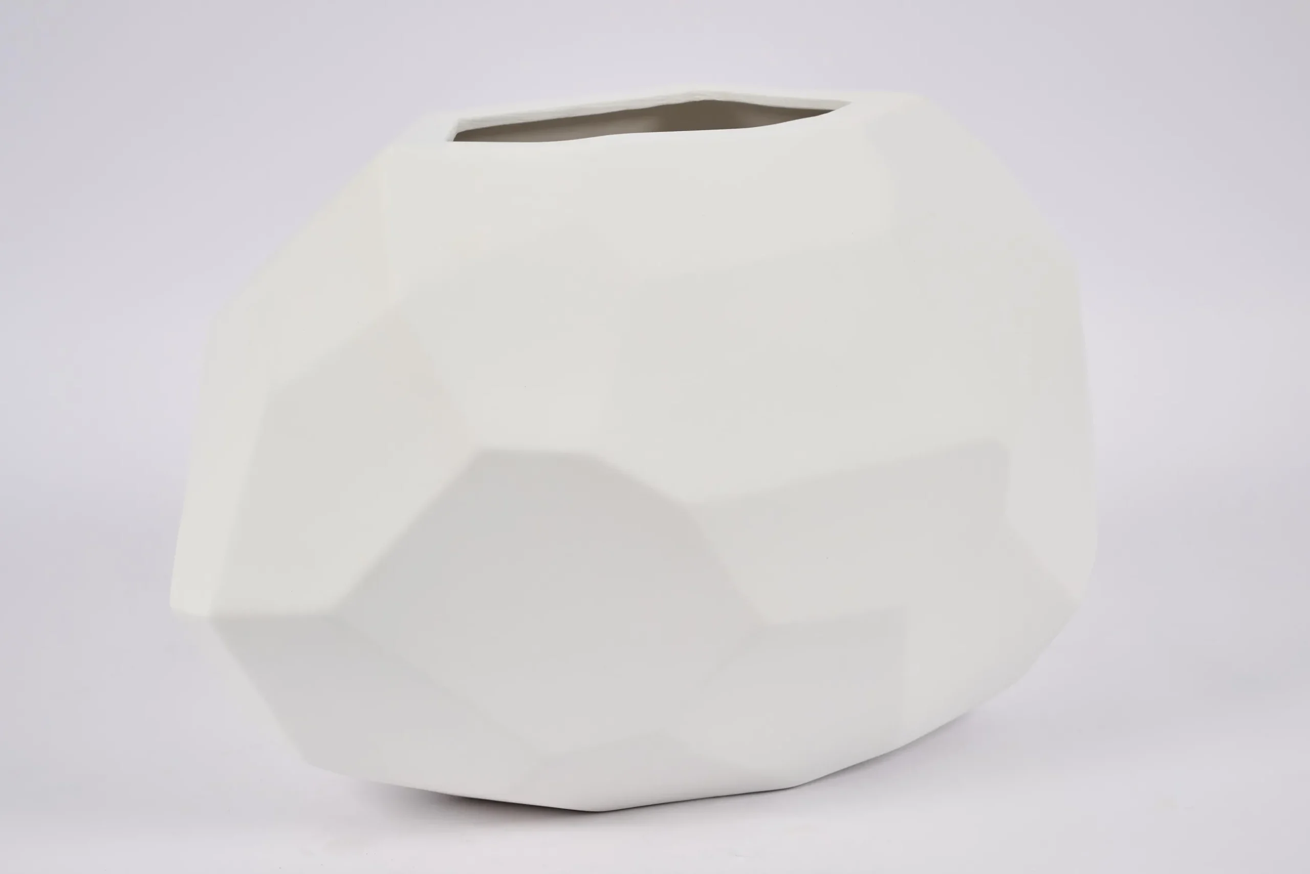 Belinda, Vase, Ceramic, White, Model 1
