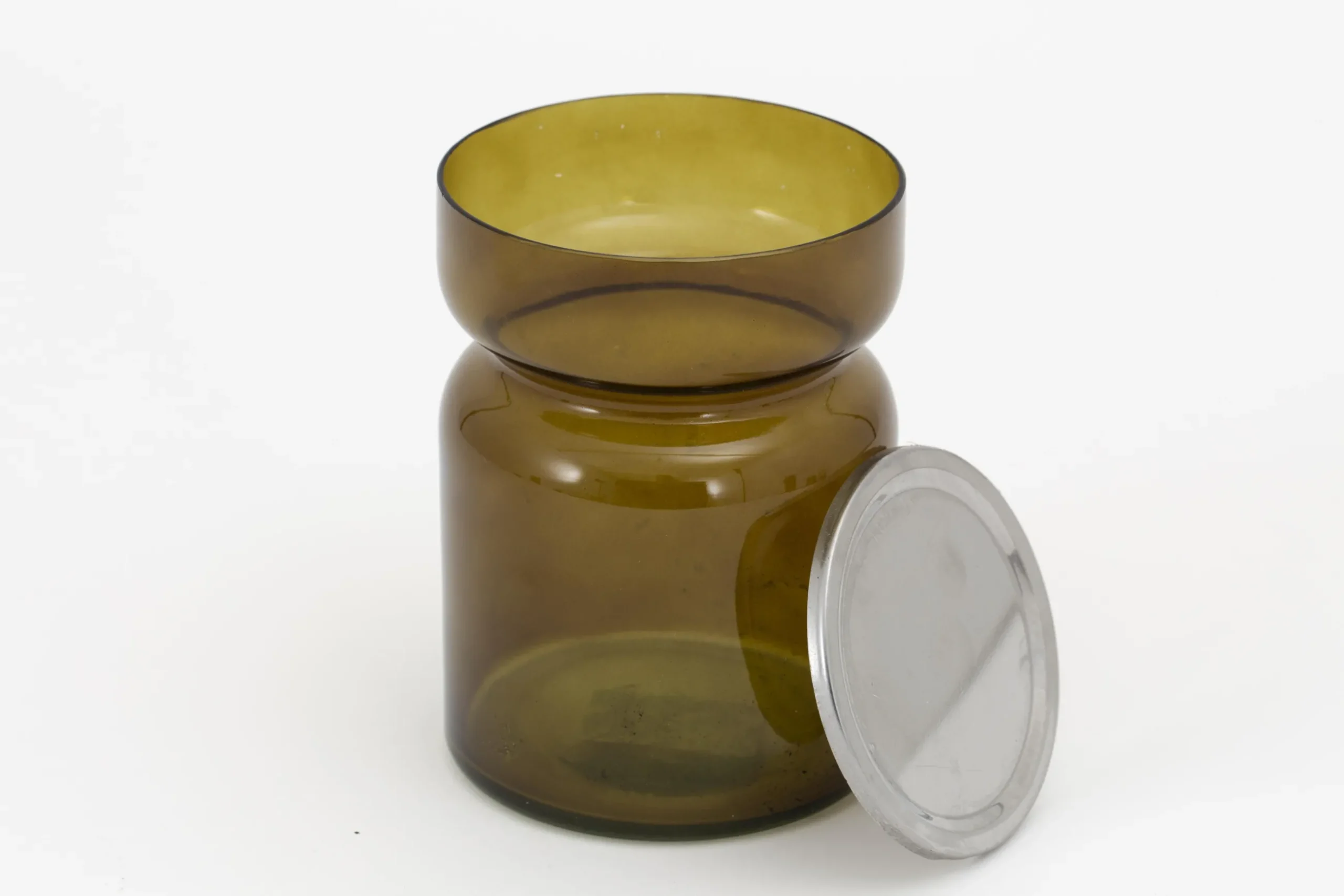 Berami, Candlestick, Glass, Brown, S