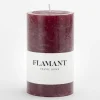 Beth, Candle, Colour Balmoral Red, 7X11,5Cm