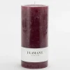 Beth, Candle, Colour Balmoral Red, 9X20Cm