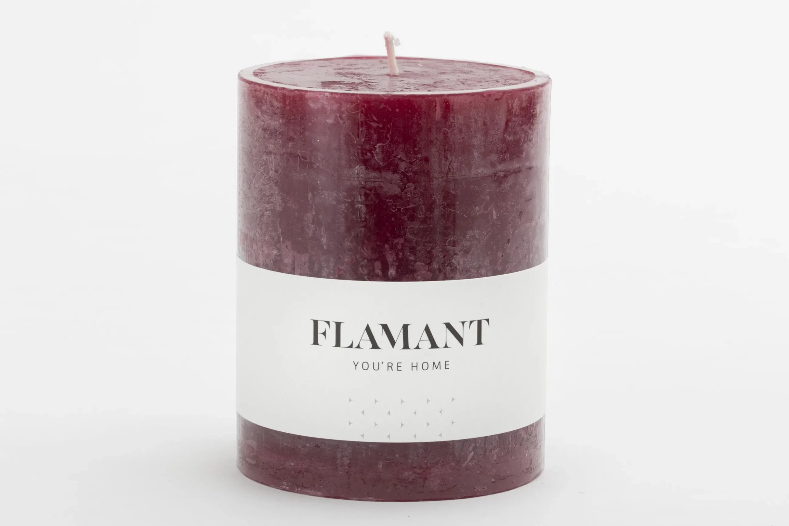 Beth, Candle, Colour Balmoral Red, 9X11,5Cm