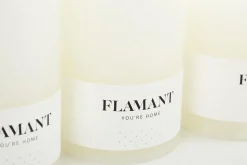 Beth, Candle, Colour White, 9X20Cm