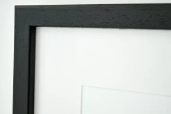 Black & Gold Splash, Wall Art, Model 3