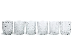 Bogart, Whiskey Glass, Hand-Cut, Set Of 6