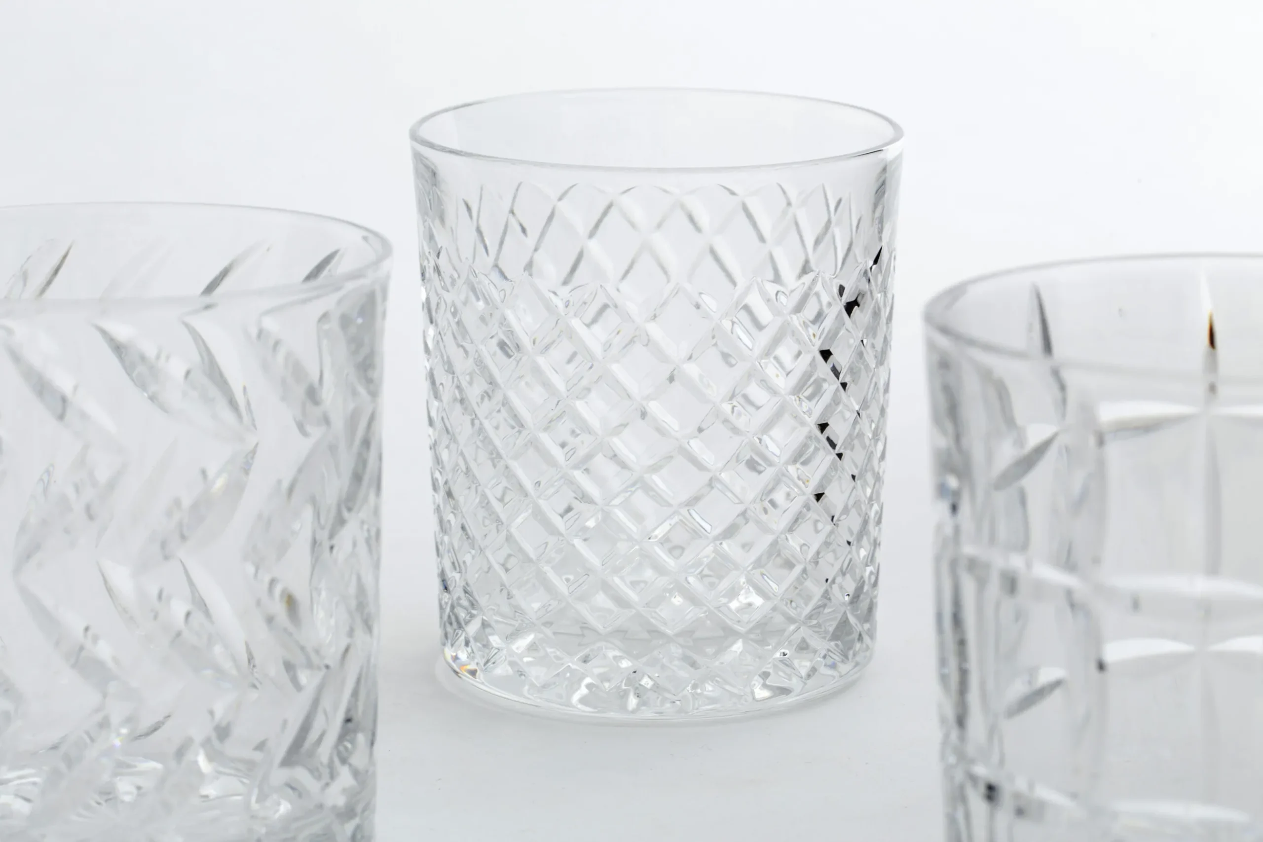 Bogart, Whiskey Glass, Hand-Cut, Set Of 6