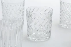 Bogart, Whiskey Glass, Hand-Cut, Set Of 6
