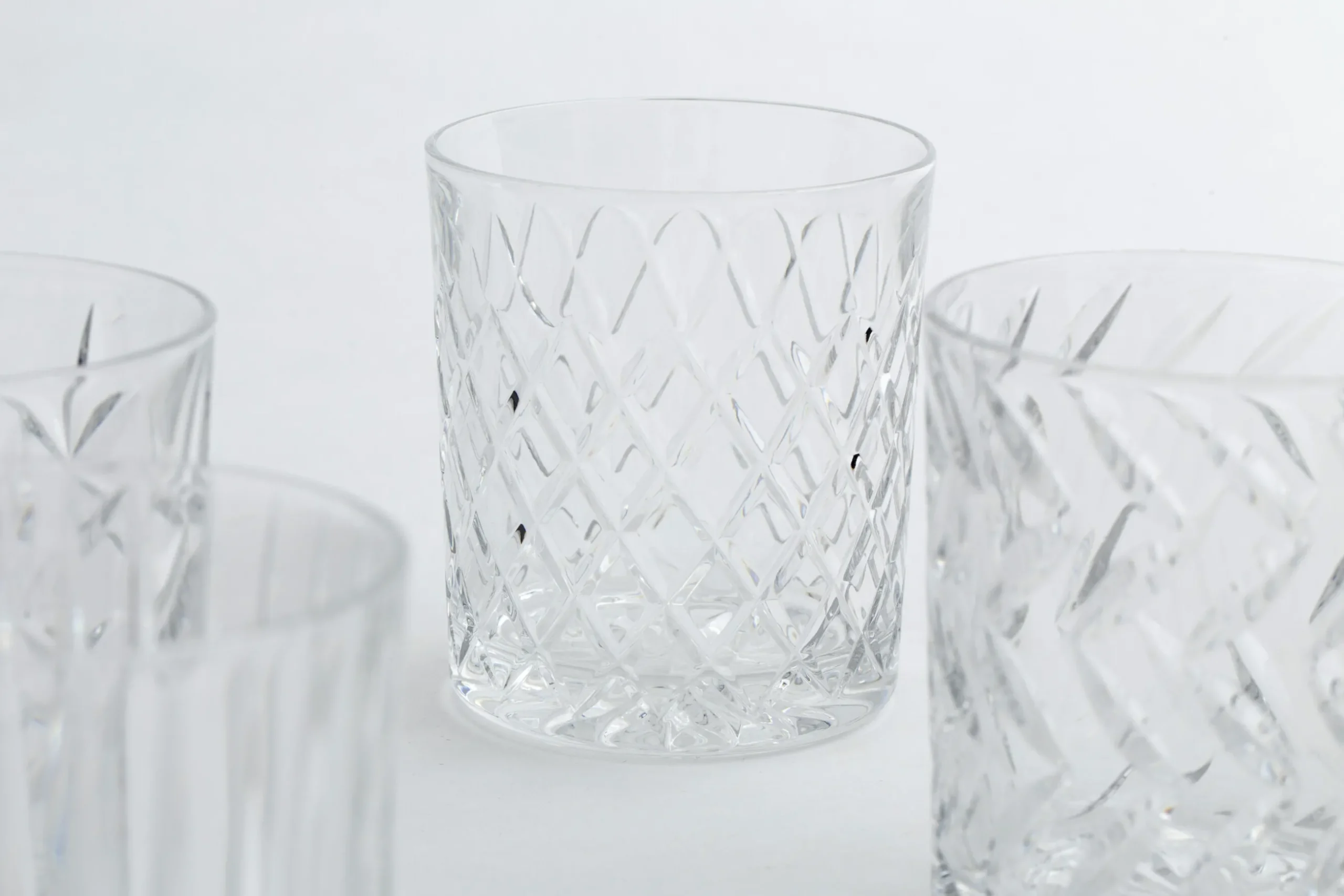 Bogart, Whiskey Glass, Hand-Cut, Set Of 6